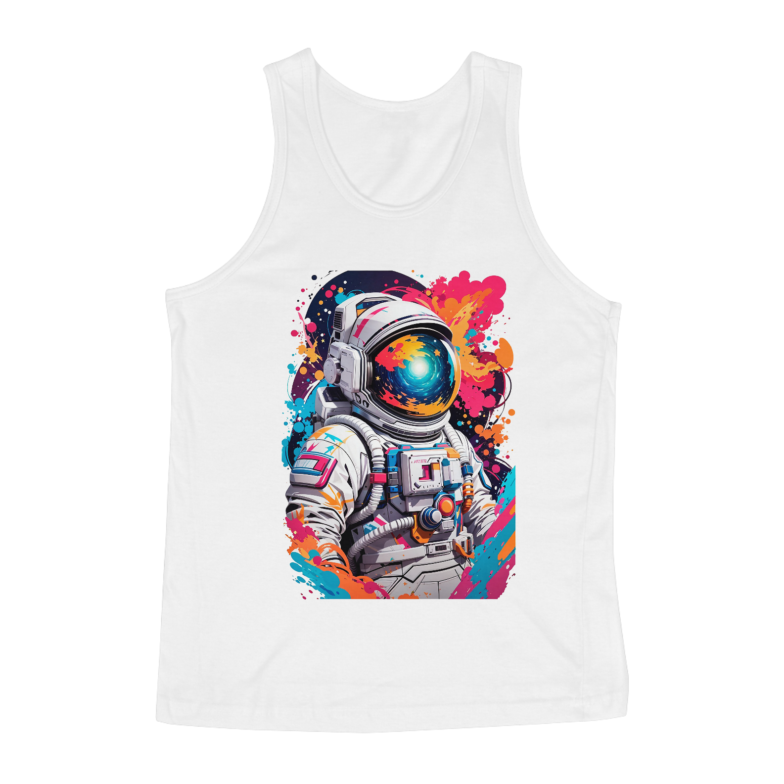 Nome do produto: 0000119 - Regata Grafitti Art 014 Astronauta