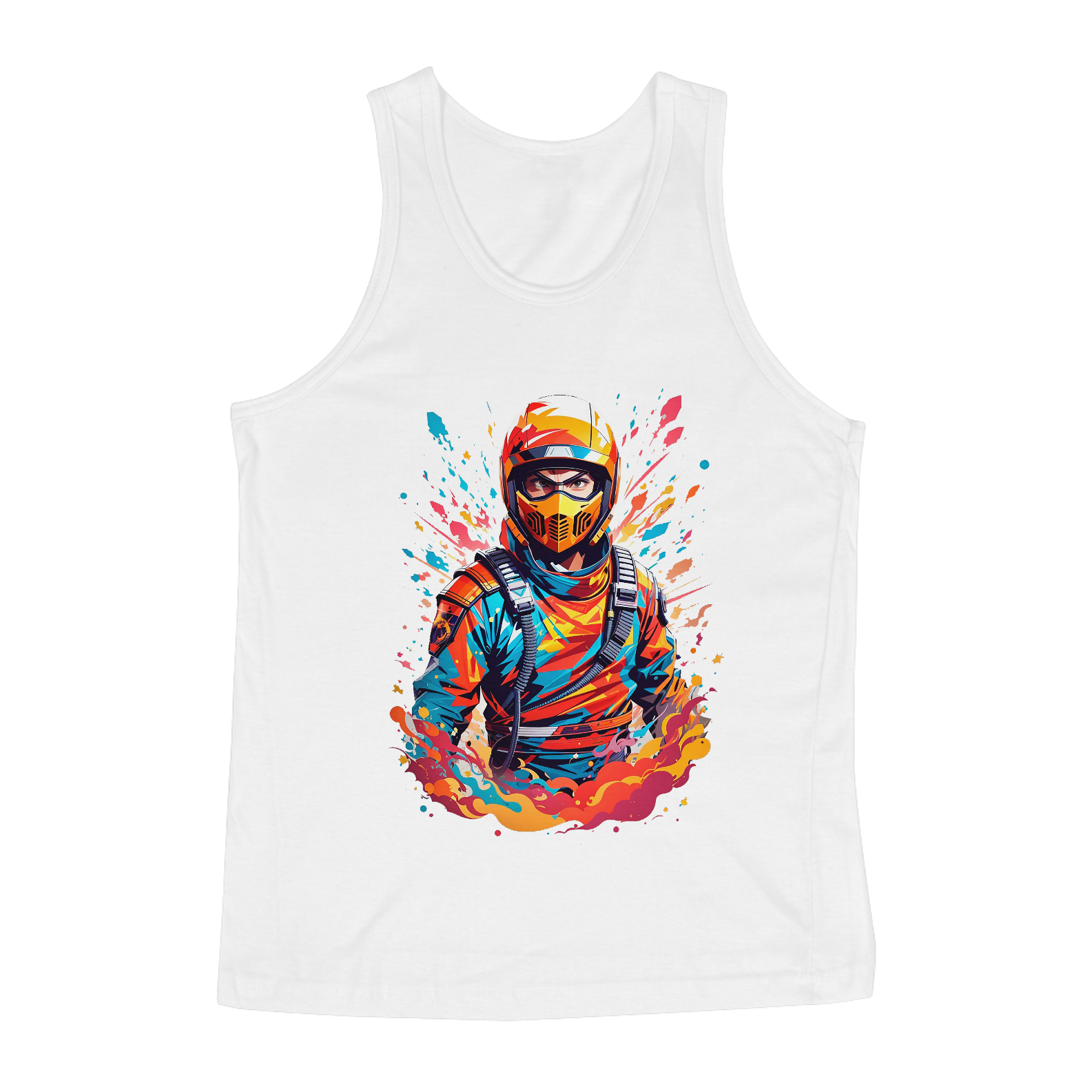 Nome do produto: 0000123 - Regata Grafitti Art 018 Ninja