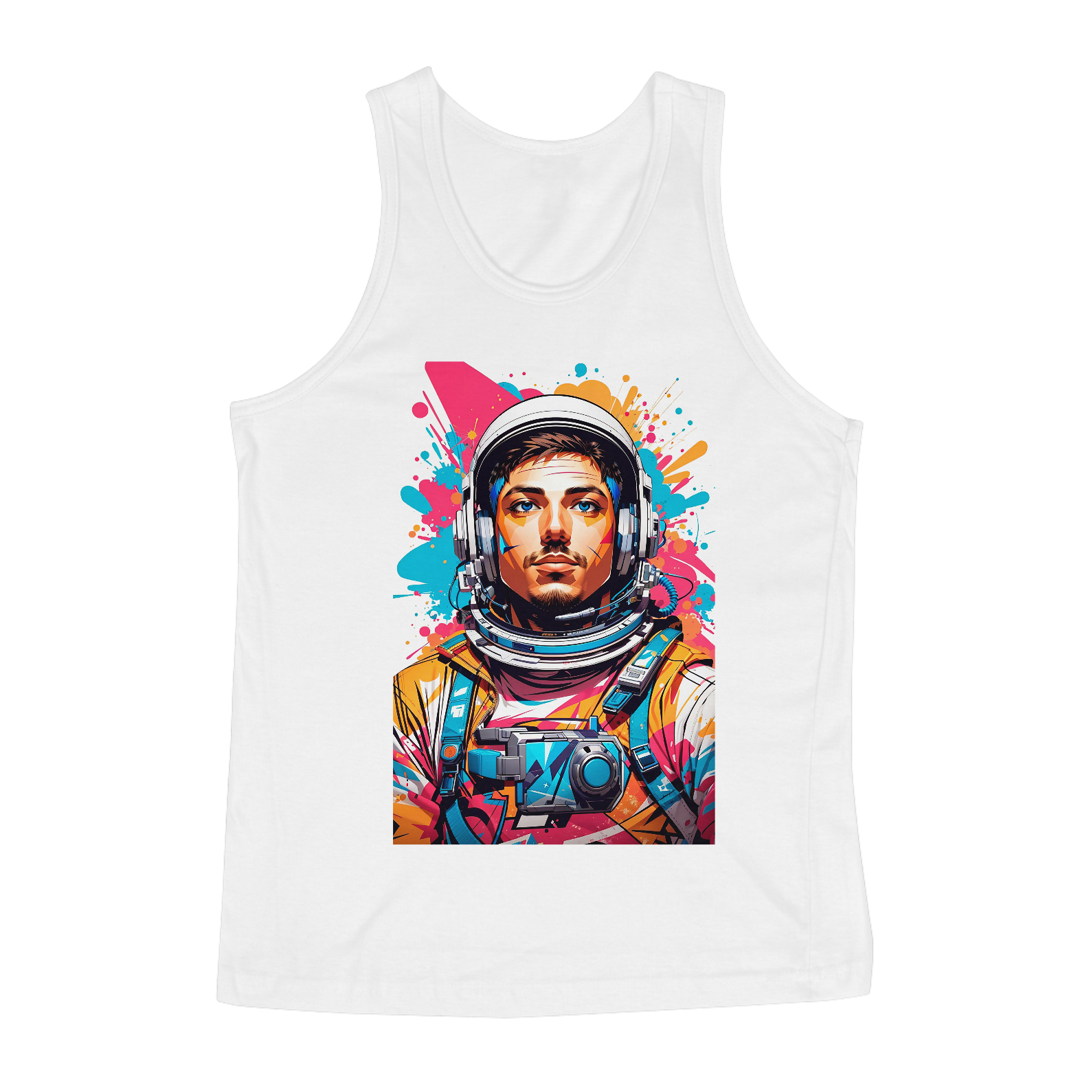 Nome do produto: 0000124 - Regata Grafitti Art 019 Astronauta