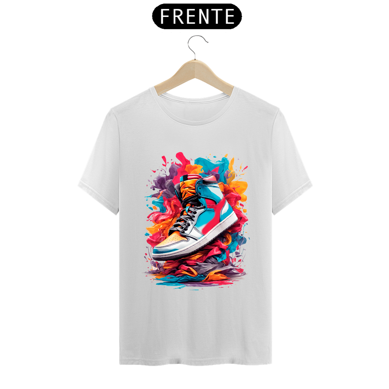 Nome do produto: 0000250 - T-Shirt Grafitti Art 023 Tênis