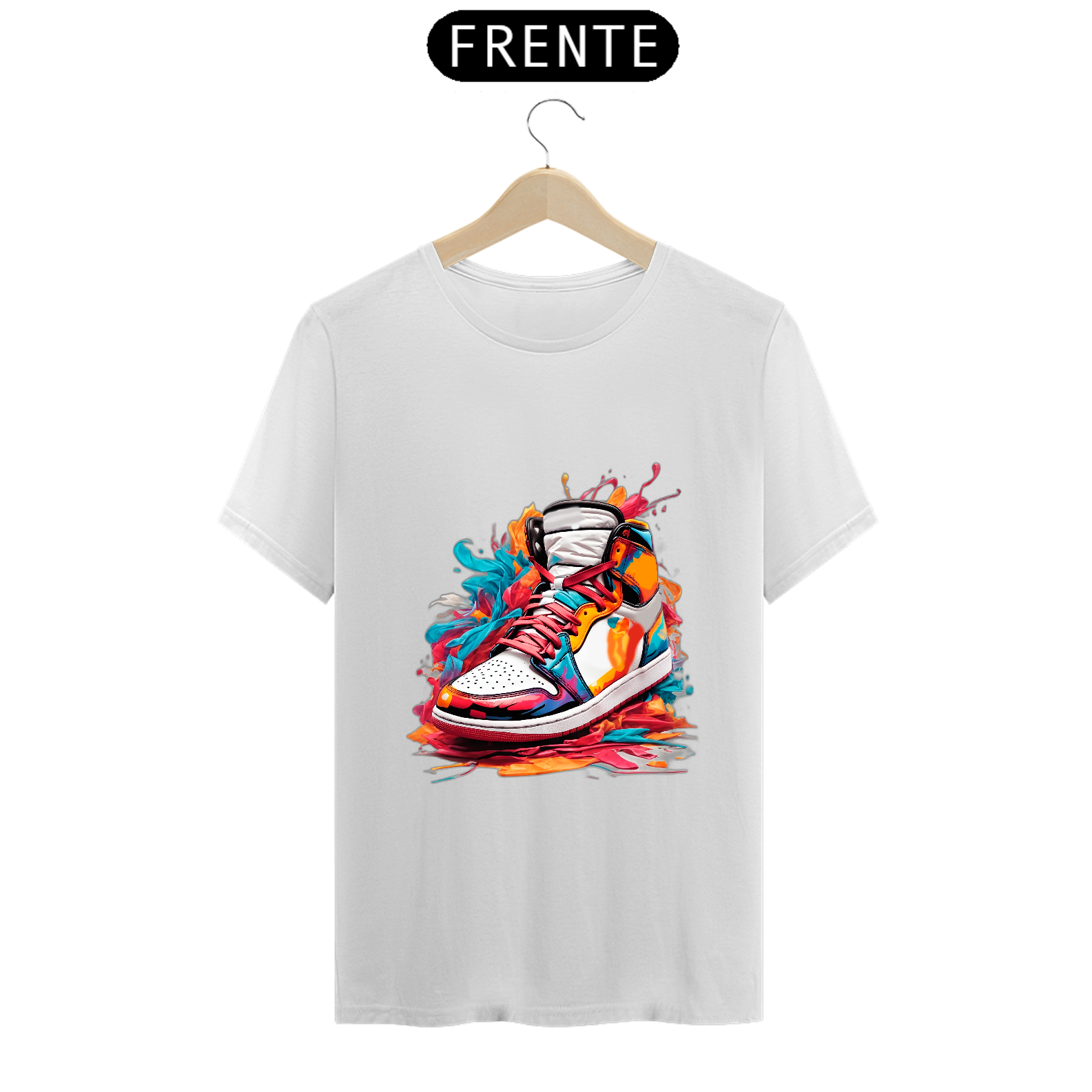 Nome do produto: 0000254 - T-Shirt Grafitti Art 026 Tênis