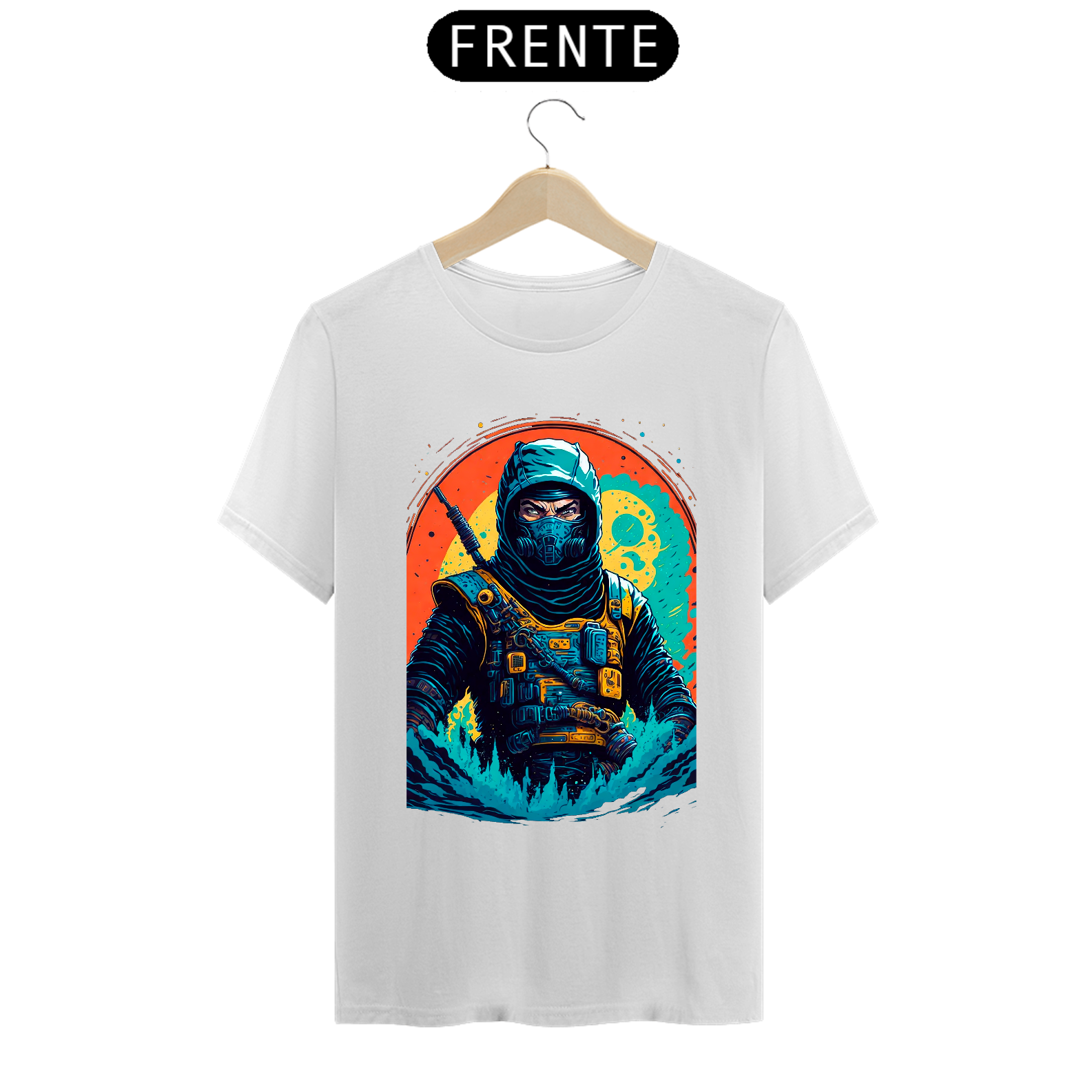 Nome do produto: 0000327 - T-Shirt Vintage Art 008