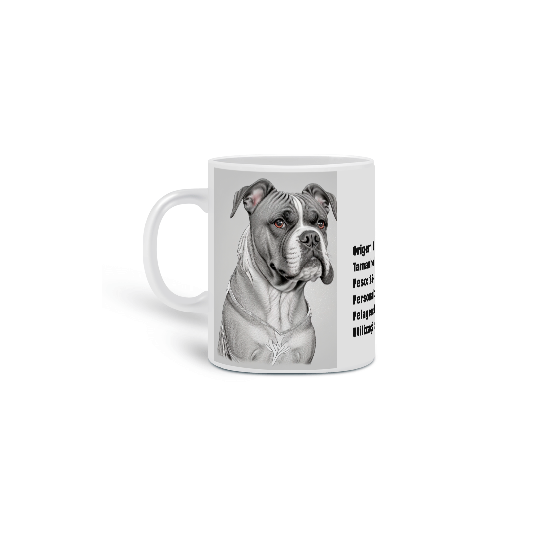 Nome do produto: 0000263 -  Caneca Pet Dog 009 Boxer