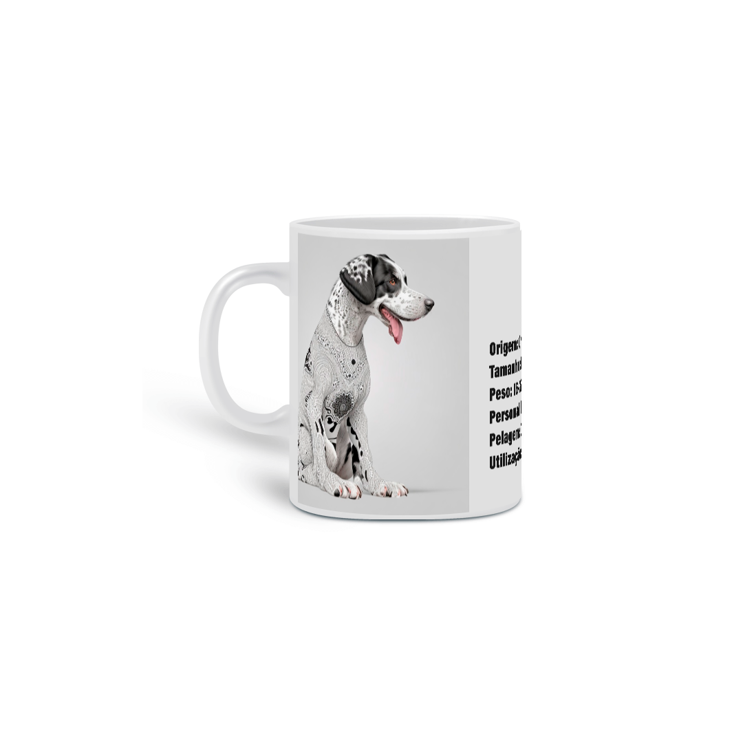 Nome do produto: 0000272 -  Caneca Pet Dog 018 Dalmata