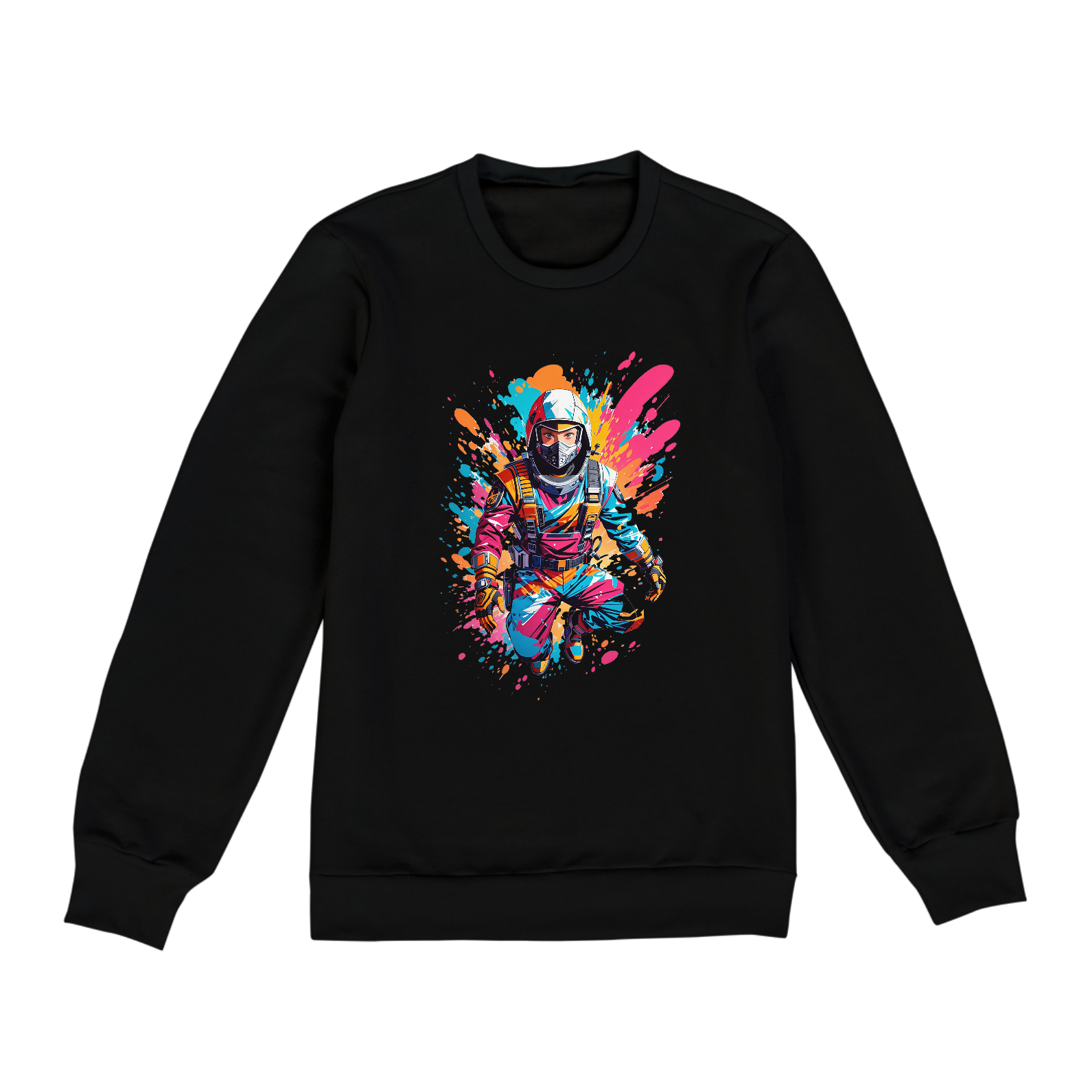 Nome do produto: 0000139 - Moletom Fechado Grafitti Art 013 Ninja