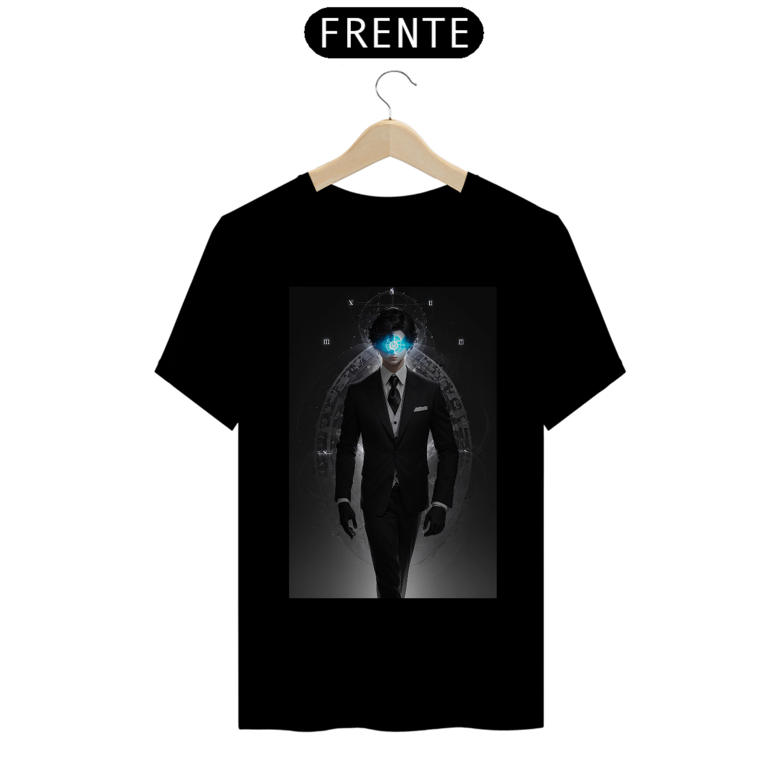 Nome do produto: 0000171 - T-Shirt Som, Mente, Tempo e Mistério 004