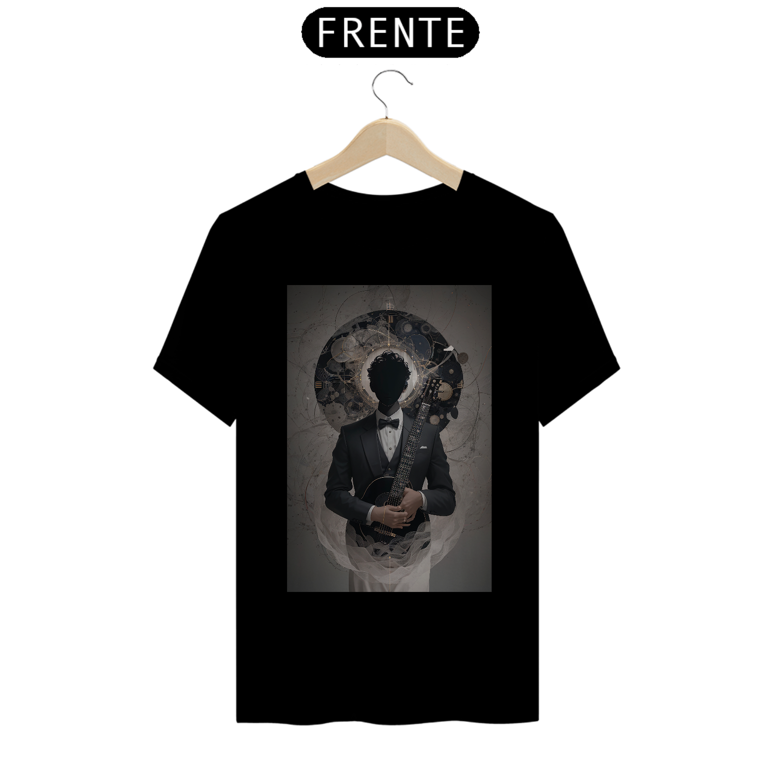 Nome do produto: 0000187 - T-Shirt Som, Mente, Tempo e Mistério 020