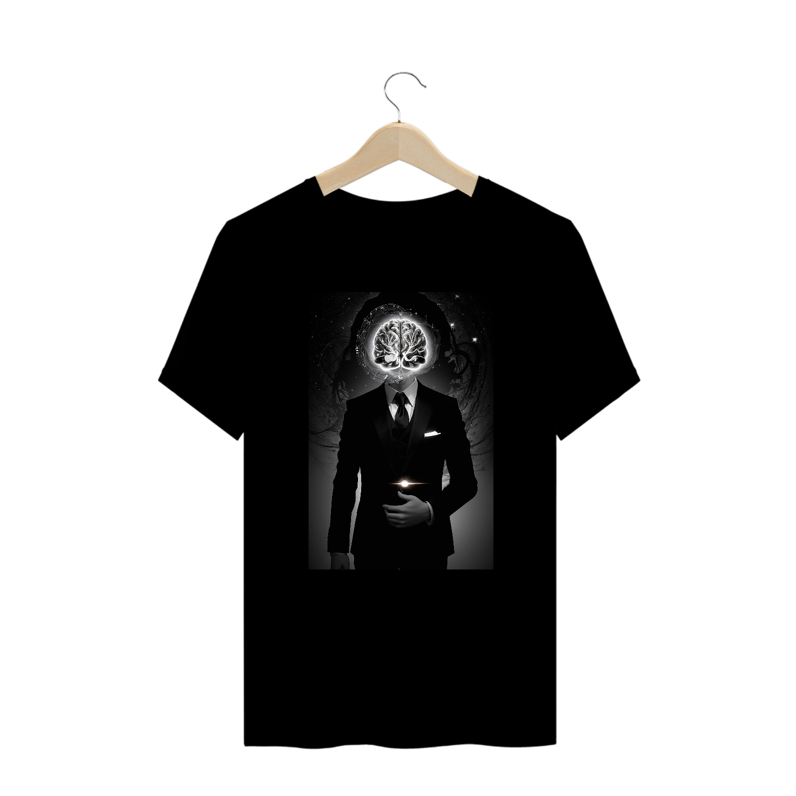 Nome do produto: 0000211 - T-Shirt Plus Size Som, Mente, Tempo e Mistério 002