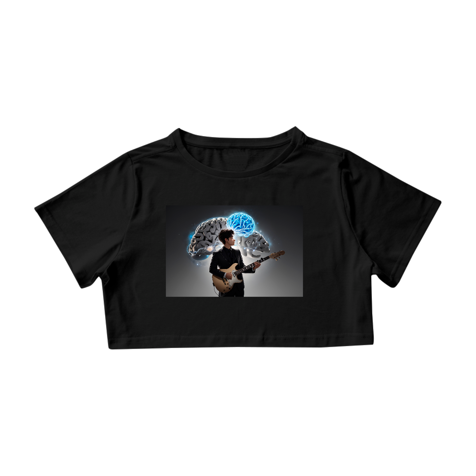 Nome do produto: 0000241 - Cropped Som, Mente, Tempo e Mistério 012