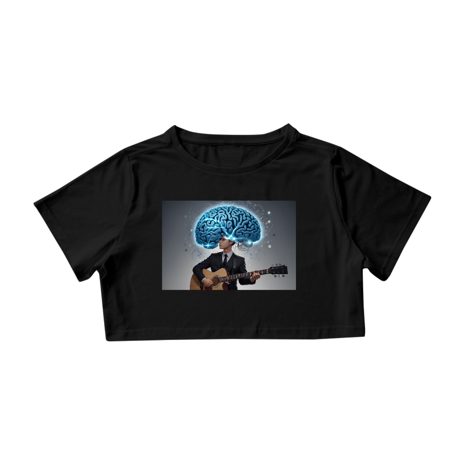 Nome do produto: 0000244 - Cropped Som, Mente, Tempo e Mistério 015