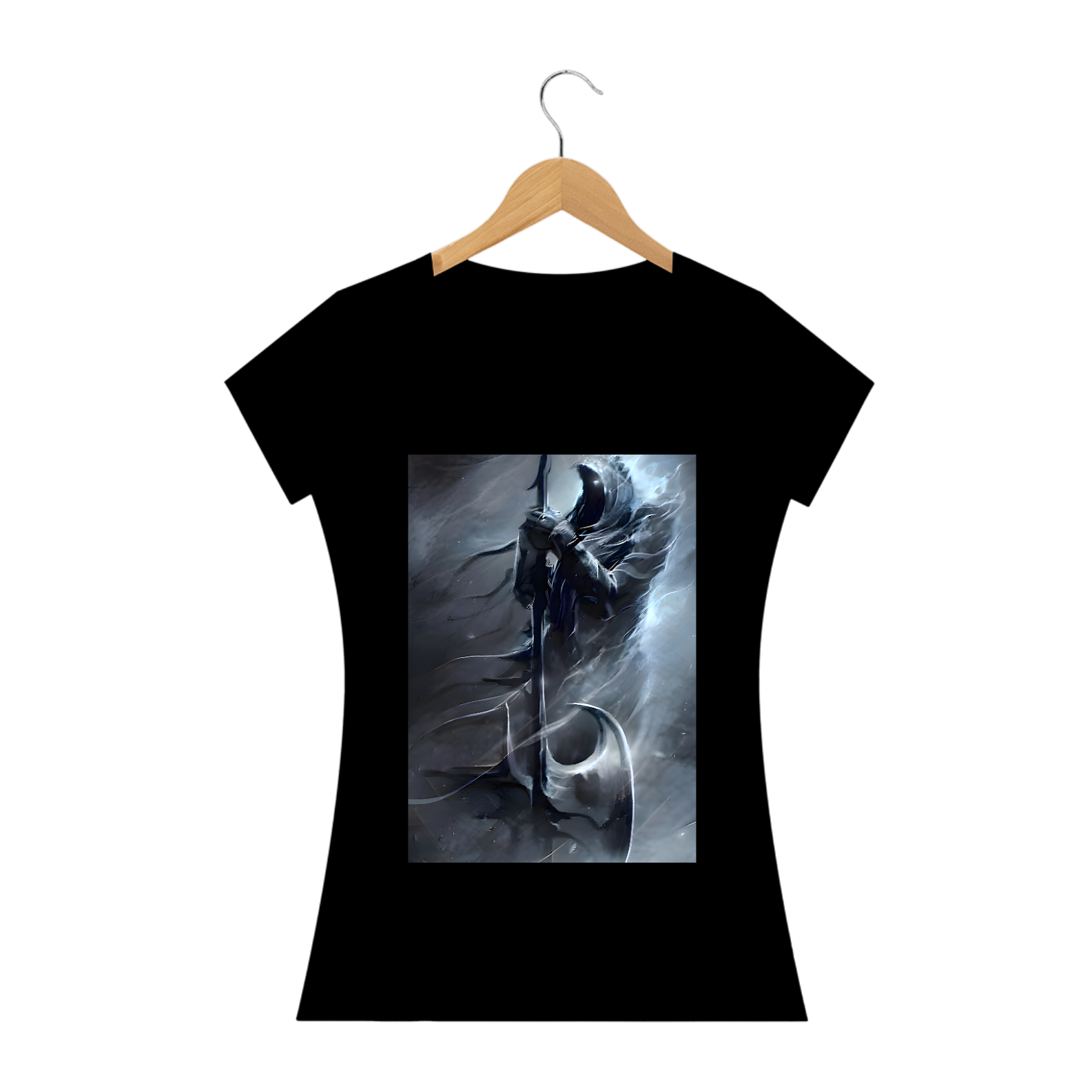 Nome do produto: Camiseta Baby Long Feminina Quality - Death