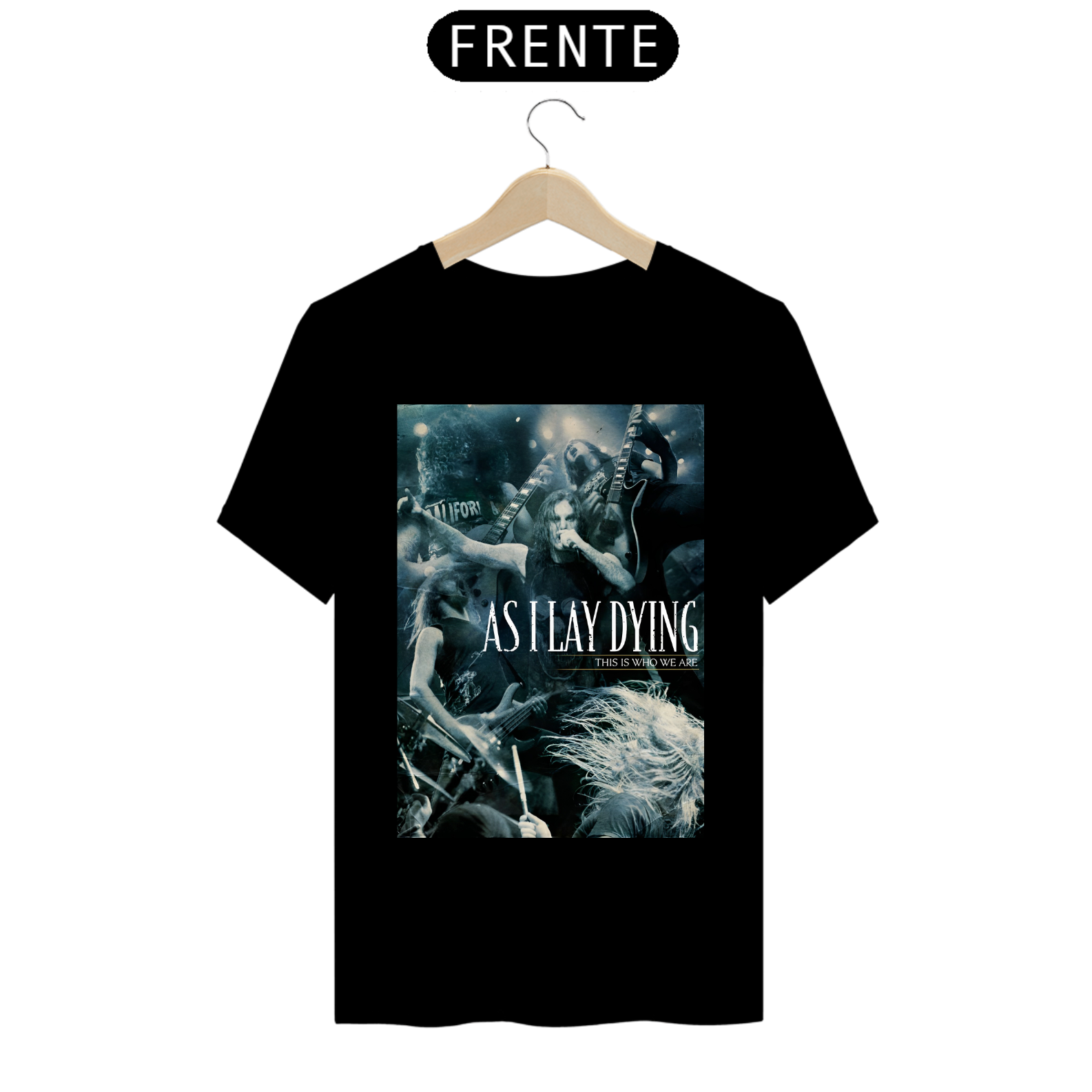 Nome do produto: Camiseta Masculina Prime - As I Lay Dying - This Is Who We Are