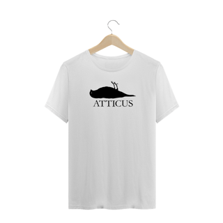 Camiseta Atticus Logo Preto Versão Plus Size
