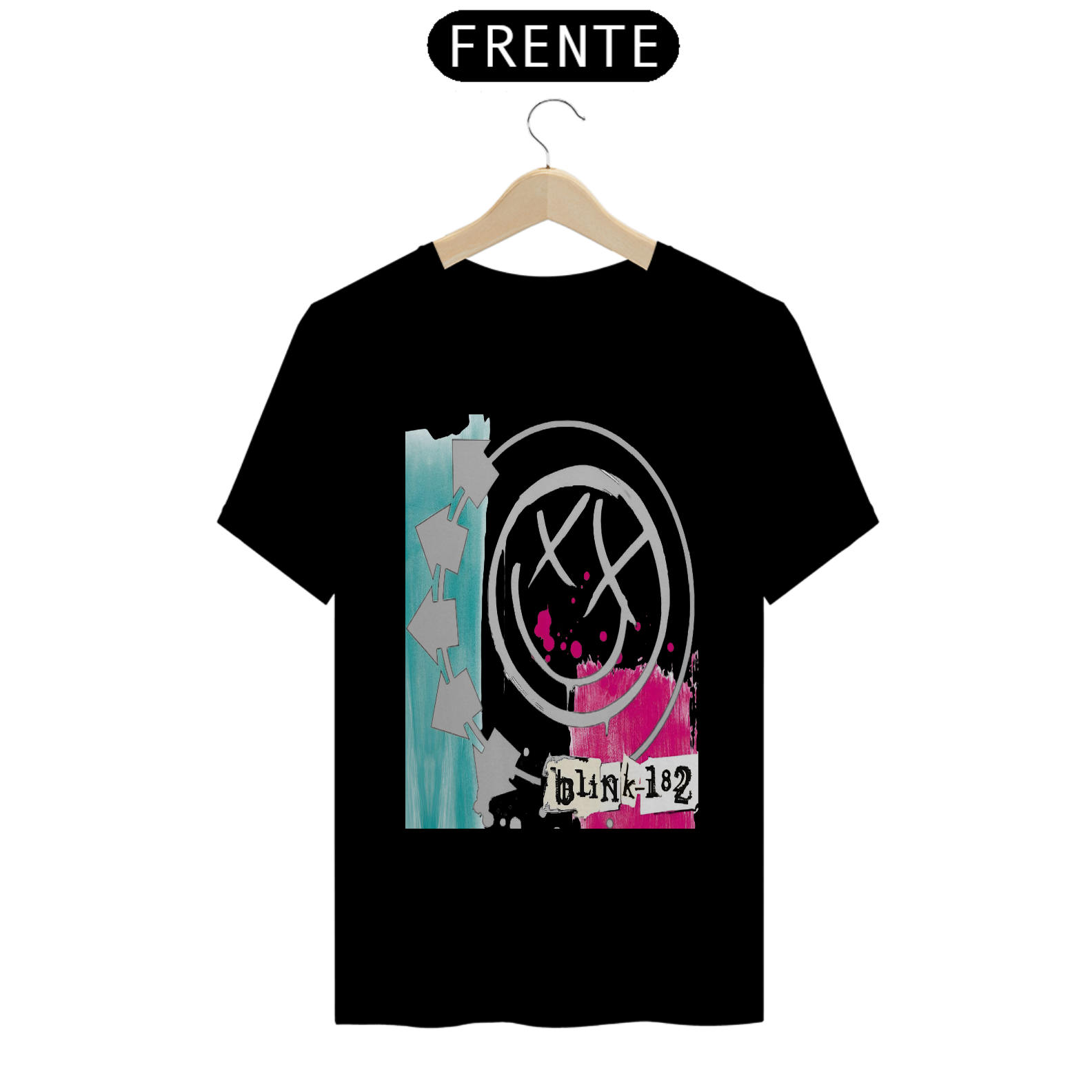 Nome do produto: Camiseta blink 182 Quality Preta Self titled 2003 SUPER PROMOÇÃO
