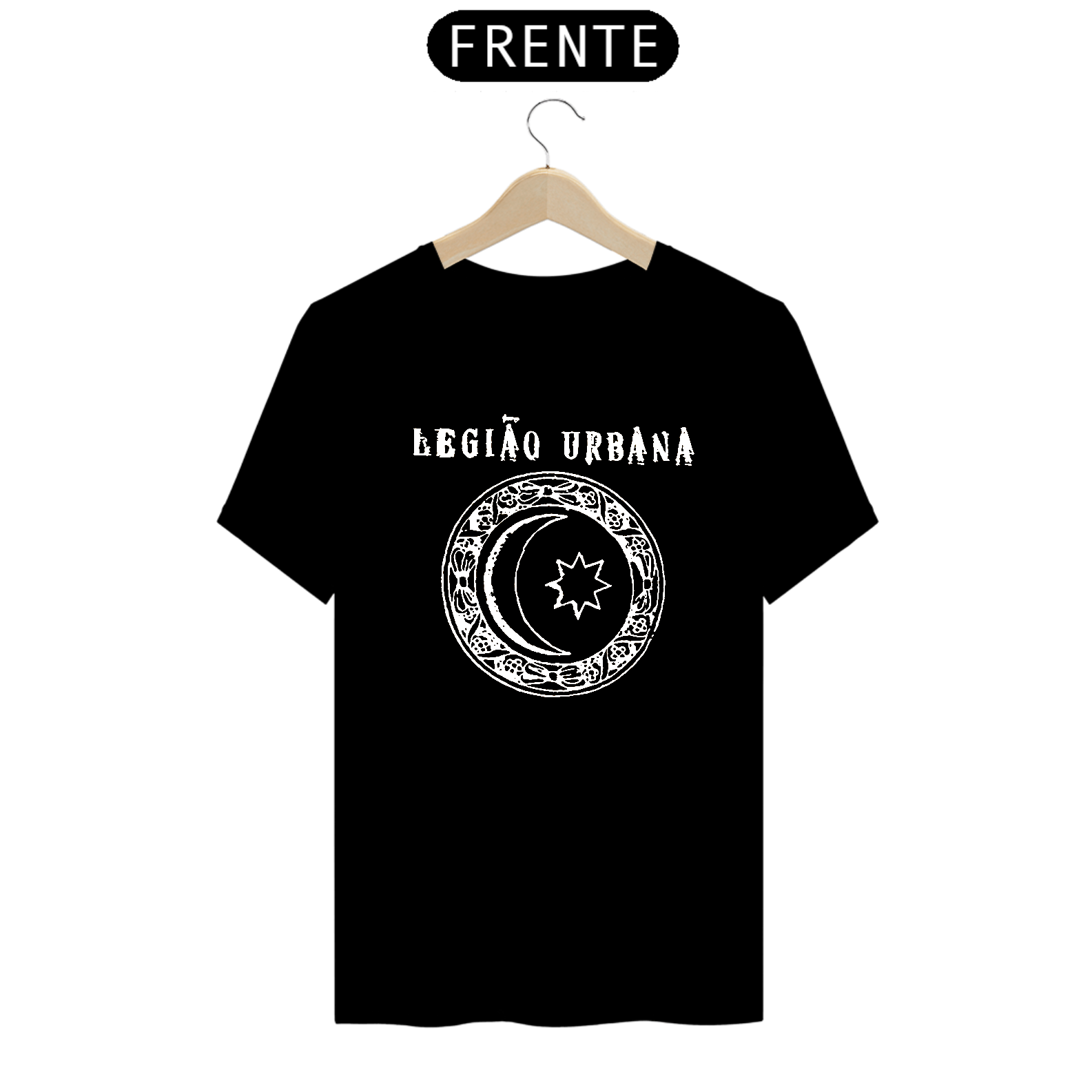 Camiseta Legião Urbana Logo Branco