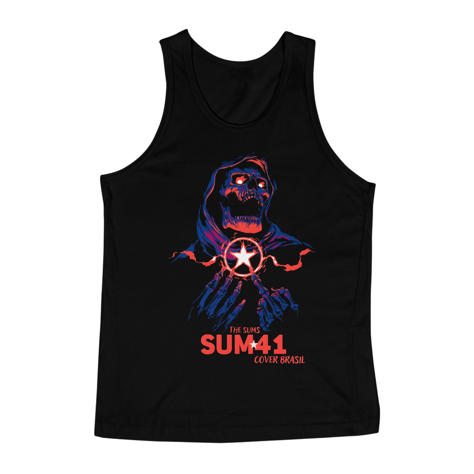 Camiseta Regata Sum 41 Cover Brasil