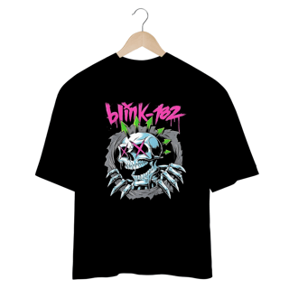 Camiseta blink 182 Oversized 100 Por Cento  Algodão Fio 20.1 penteado   CAMISETA OVERSIZED  PREMIUMe gramatura de 220g.  SUPER PROMOÇÃO 