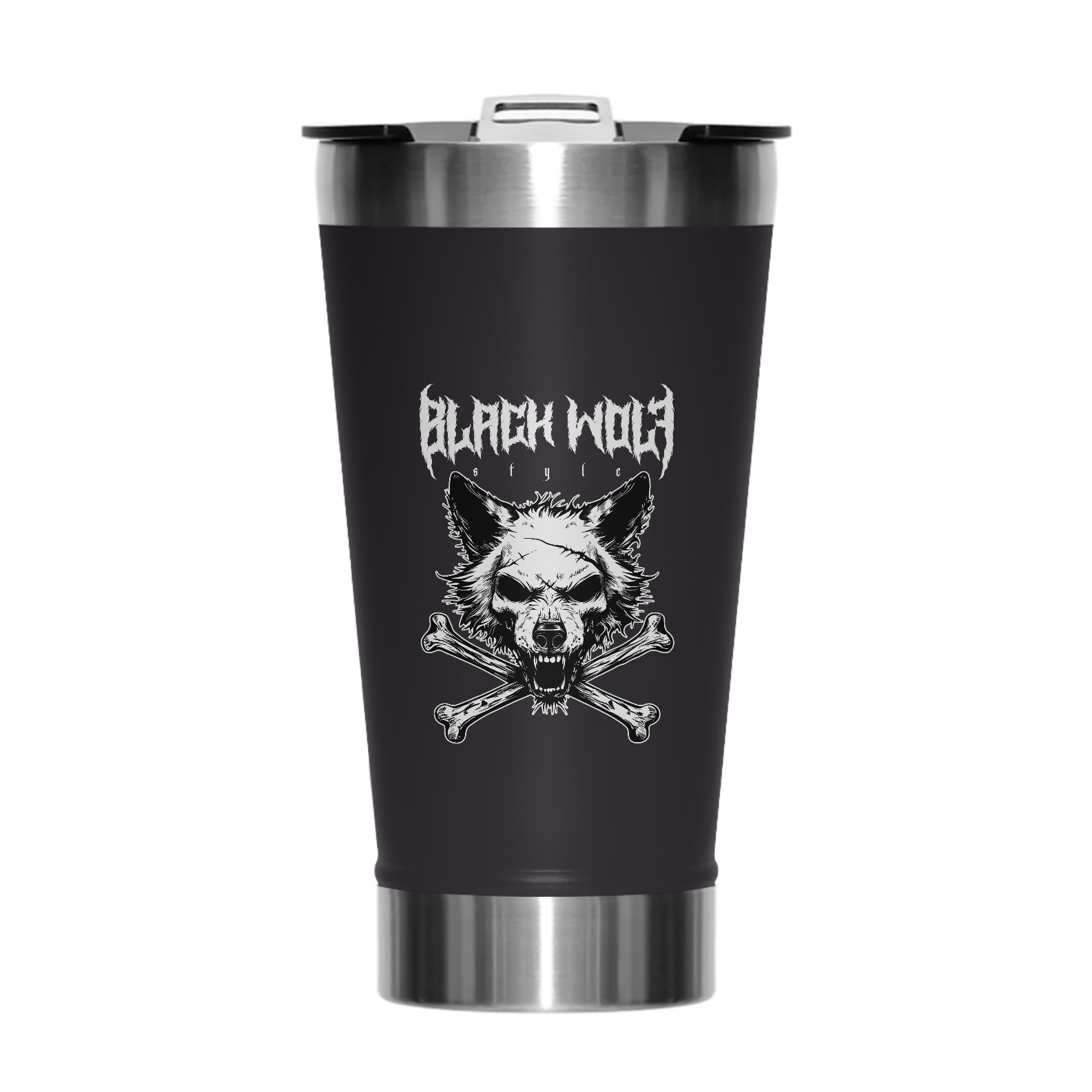 Copo Térmico - Black Wolf Style