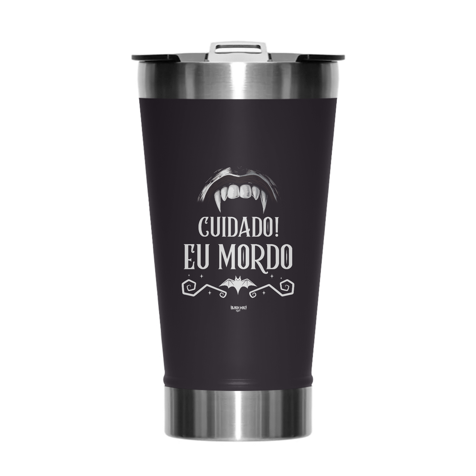 Copo Térmico - Cuidado! Eu mordo