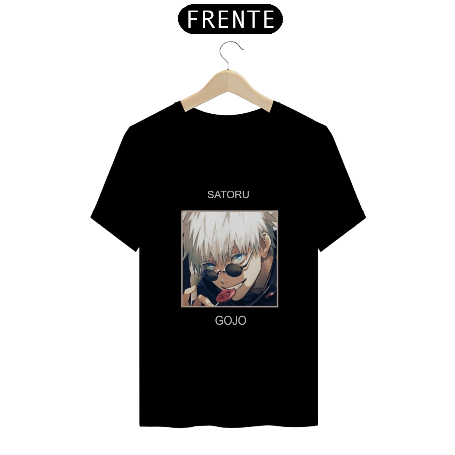 Nome do produto: T-SHIRT SATORU GOJO 