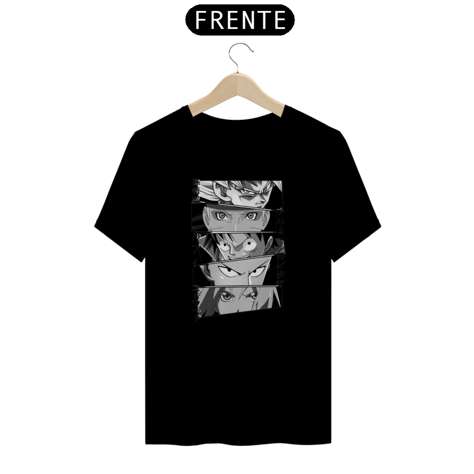 Nome do produto: T-SHIRT ANIMES