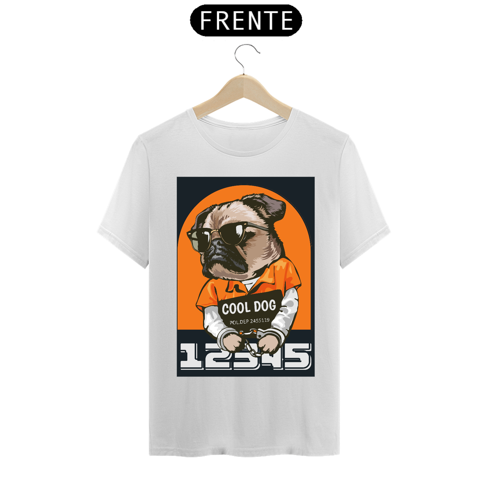 Nome do produto: Camiseta - Dog Cool