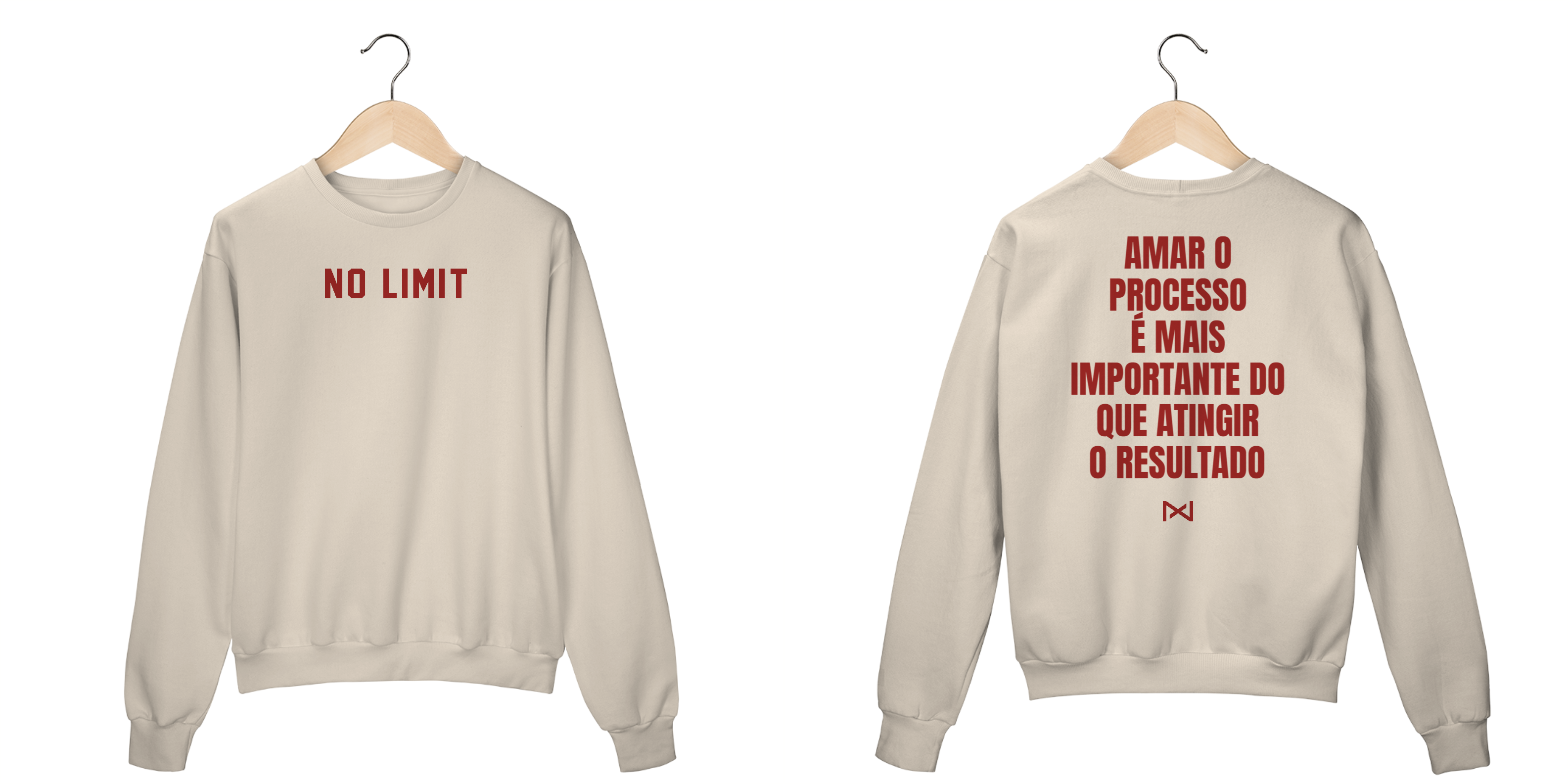 Nome do produto: Moletom NOLIMIT Ame o Processo