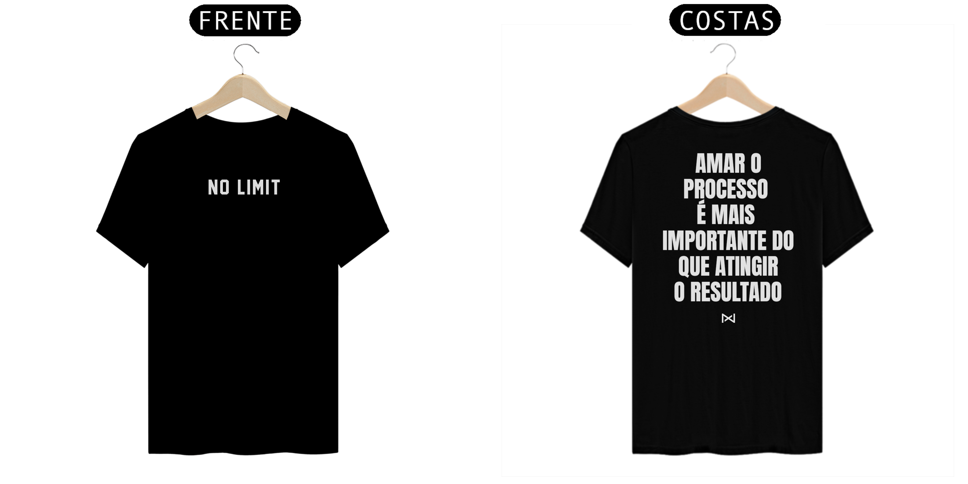 Nome do produto: Camiseta Classic NOLIMIT Ame o Processo