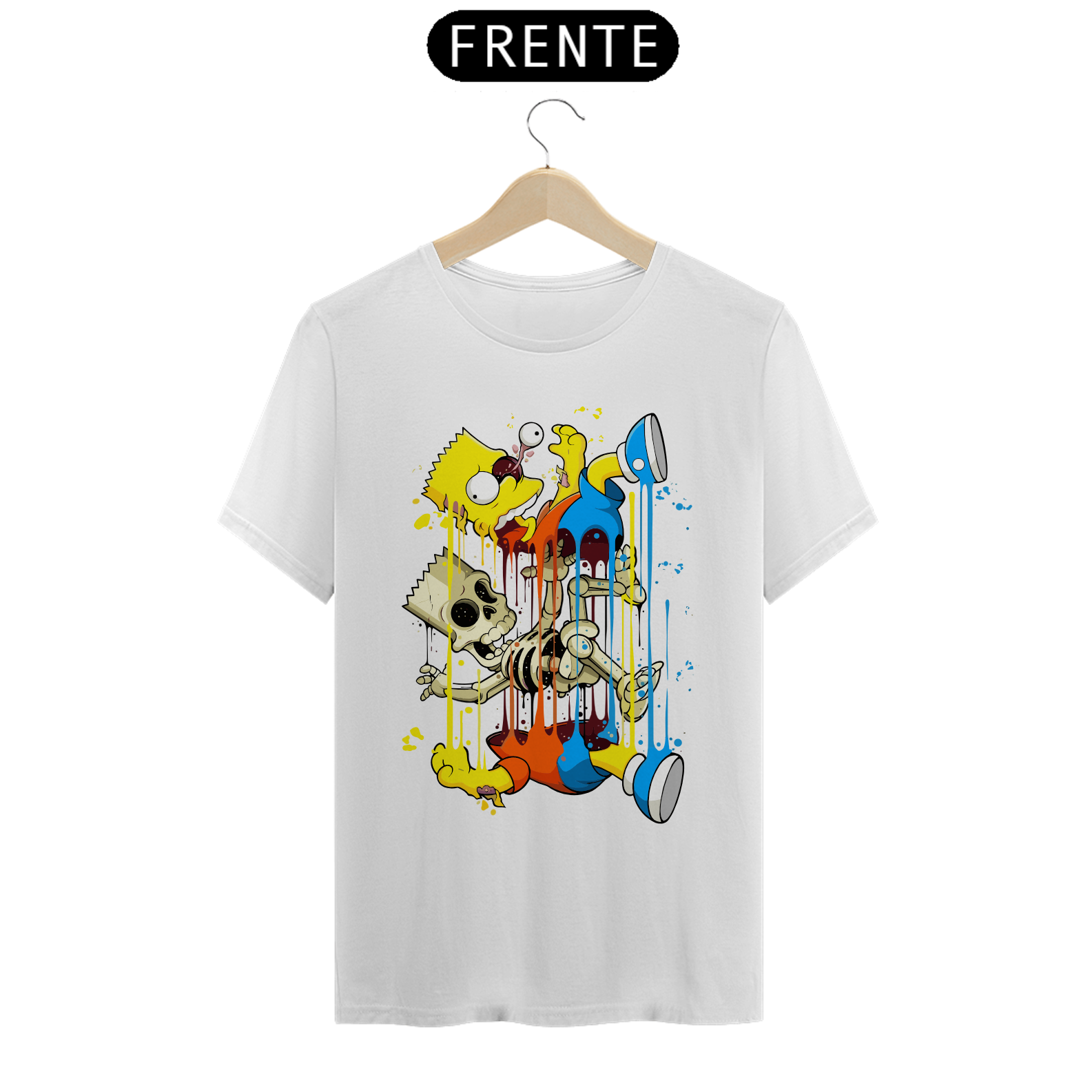 Nome do produto: Camiseta Bart Bad Trip
