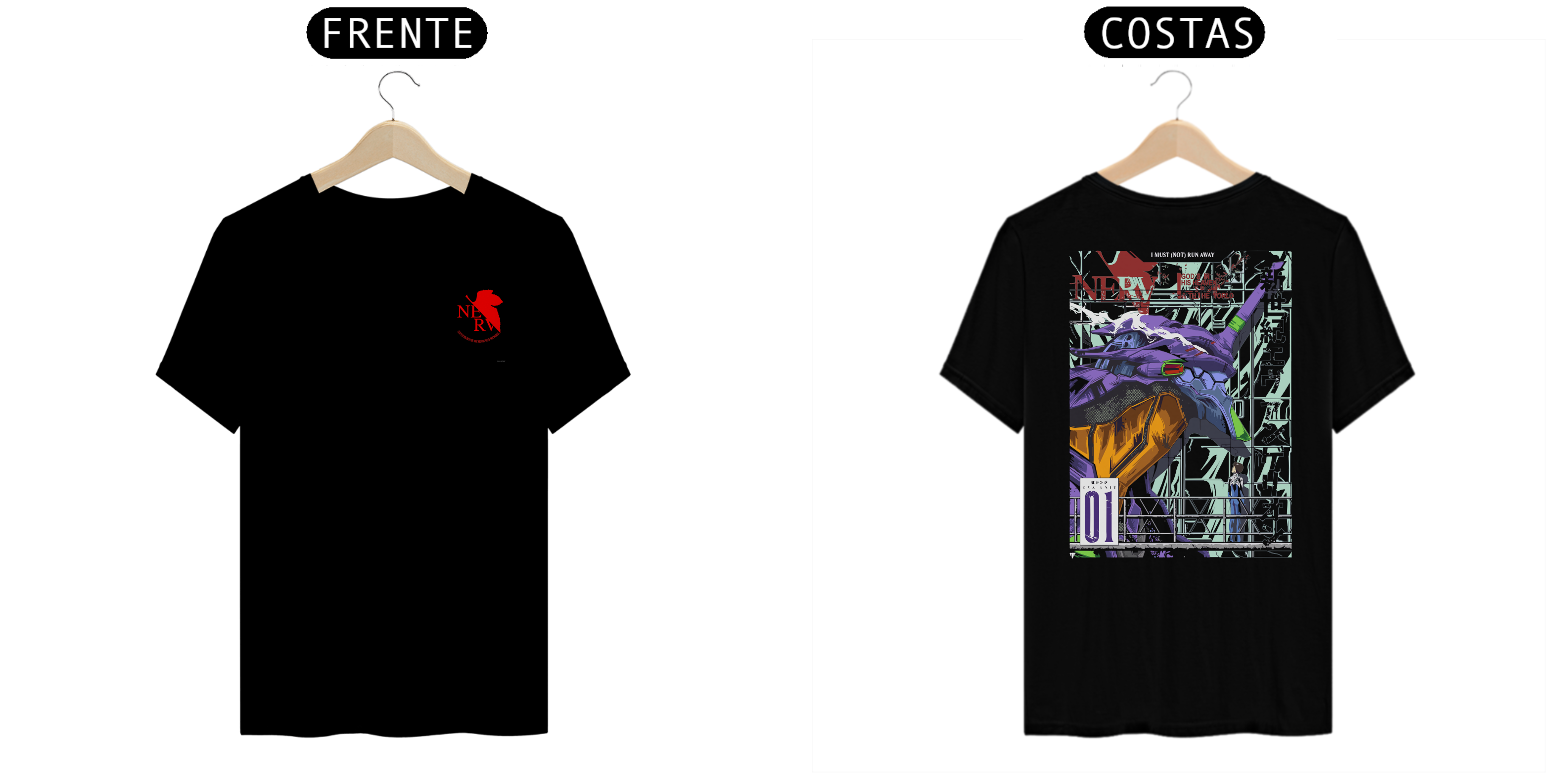 Nome do produto: camiseta EVA 1 evangelion