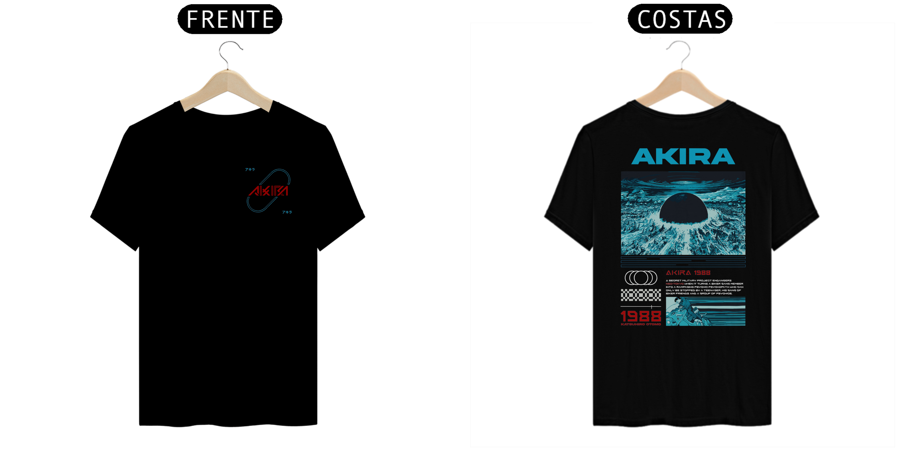 Nome do produto: Camiseta Akira poster