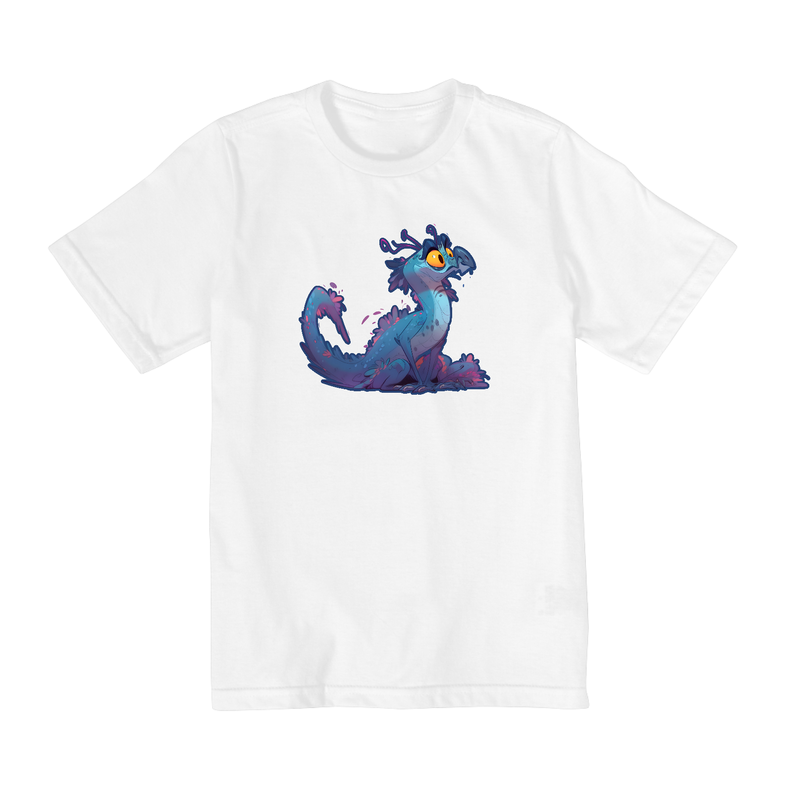 Nome do produto: BLUE BABY DRAGON CAMISETA INFANTIL DE 2 A8 ANOS