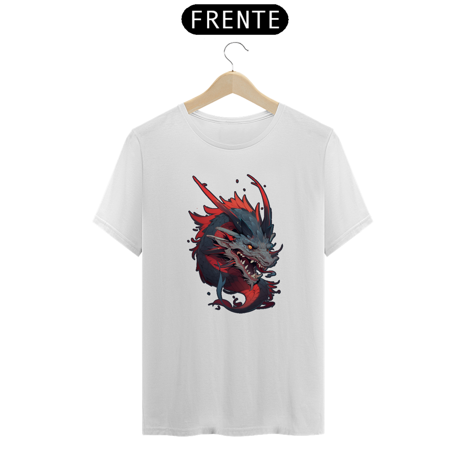 Nome do produto: DRAGÃO CHINÊS T-SHIRT CLASSIC