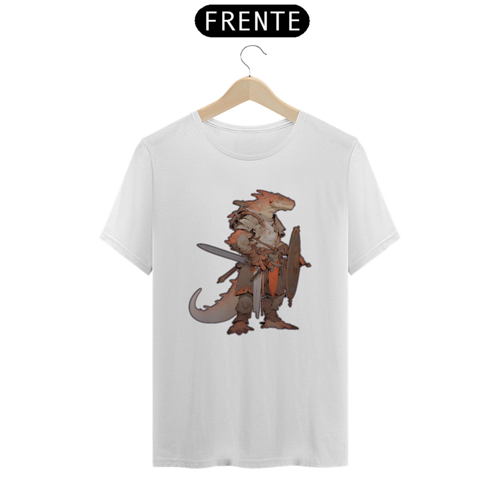 Nome do produto: GUARDIÃO LARANJA T-SHIRT CLASSIC