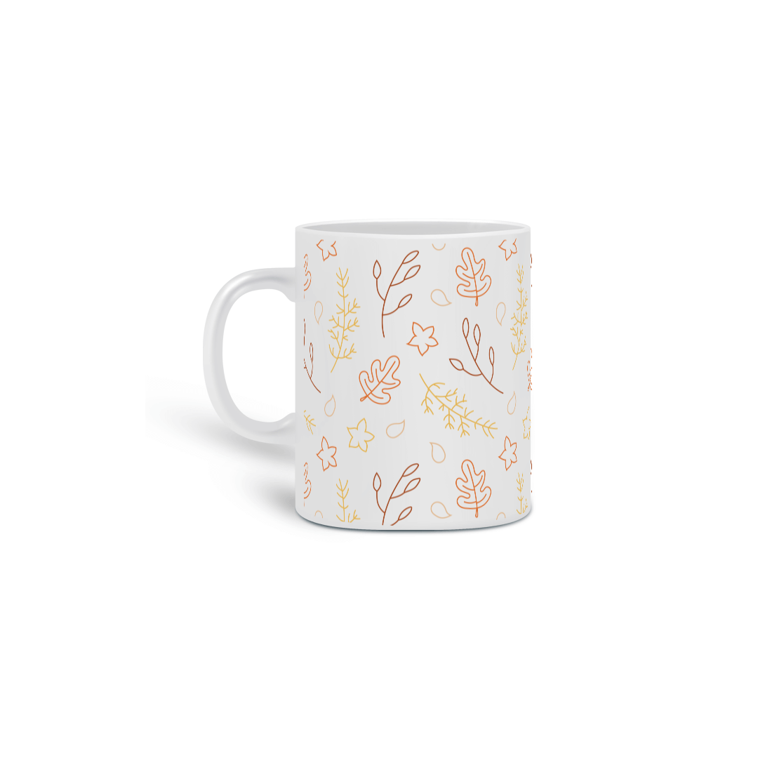 Nome do produto: FOLHAS AO VENTO PATTERNECA