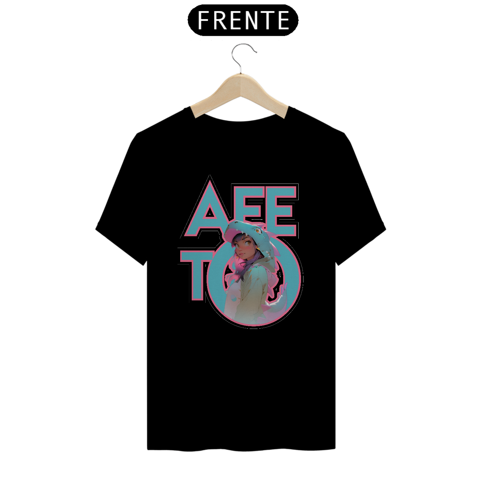 Nome do produto: AFETO CAMISETA FEMININA T-SHIRT CLASSIC