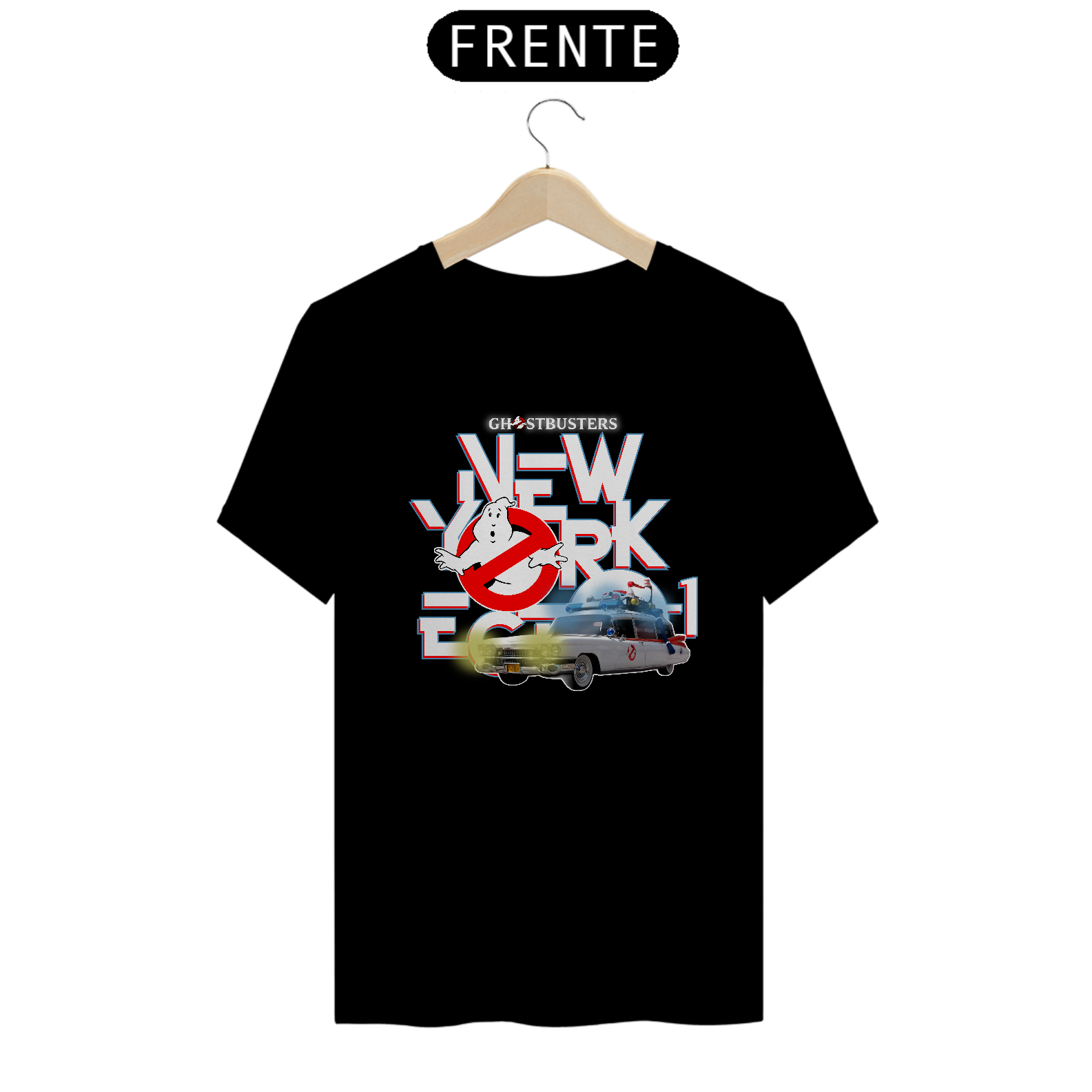 Nome do produto: ECTO-1 NEW YORK  CITY T-SHIRT CLASSIC