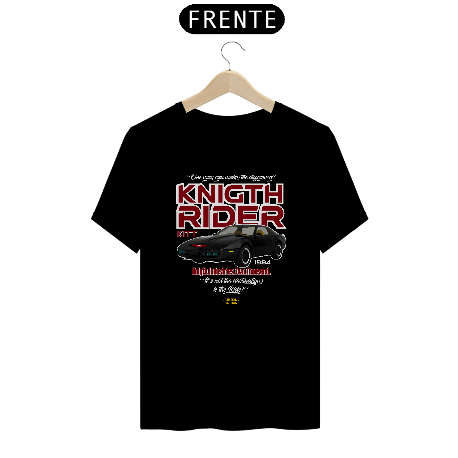 Nome do produto: KNIGTH RIDER T-SHIRT CLASSIC