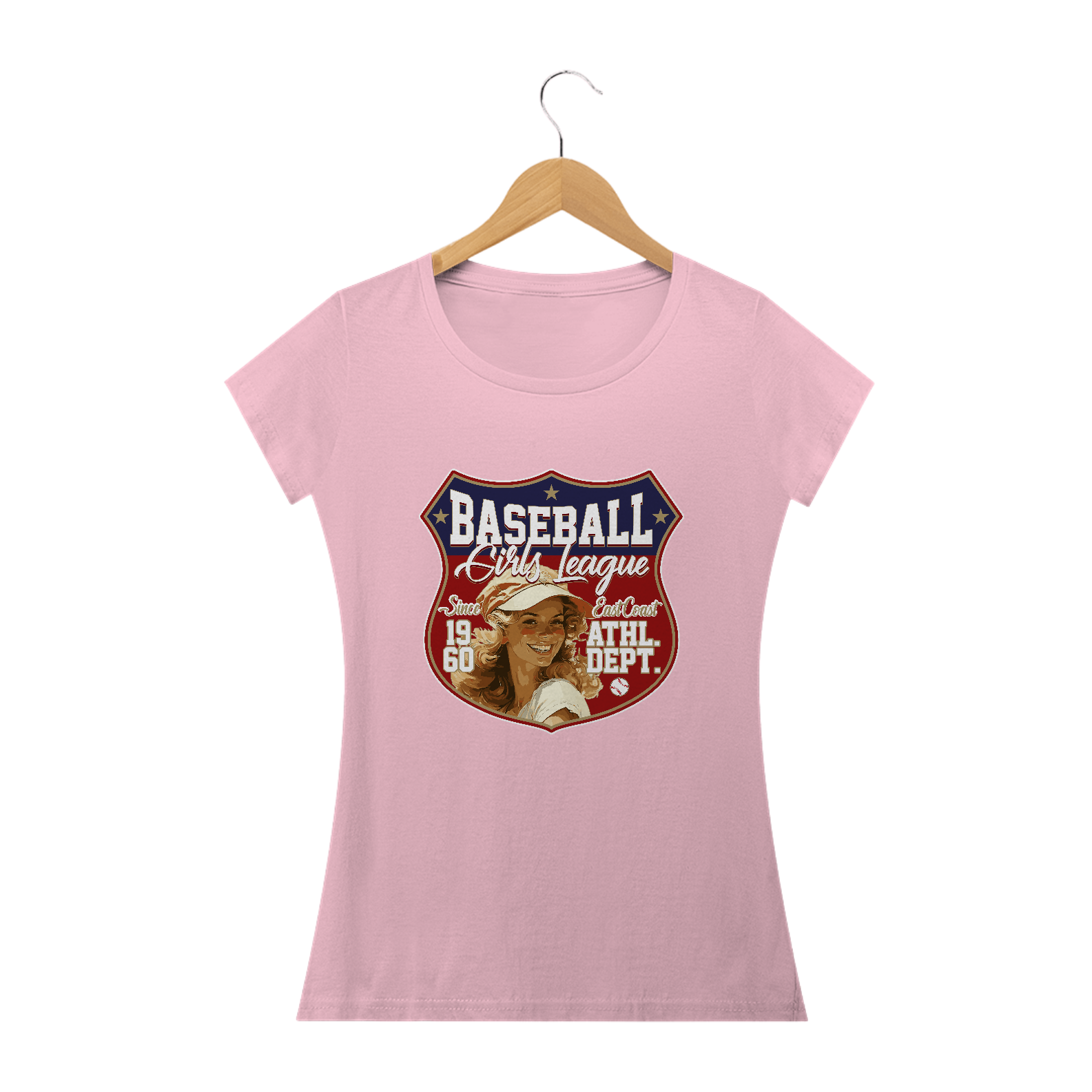 Nome do produto: BASEBALL GIRLS LEAGUE BABY LONG CLASSIC