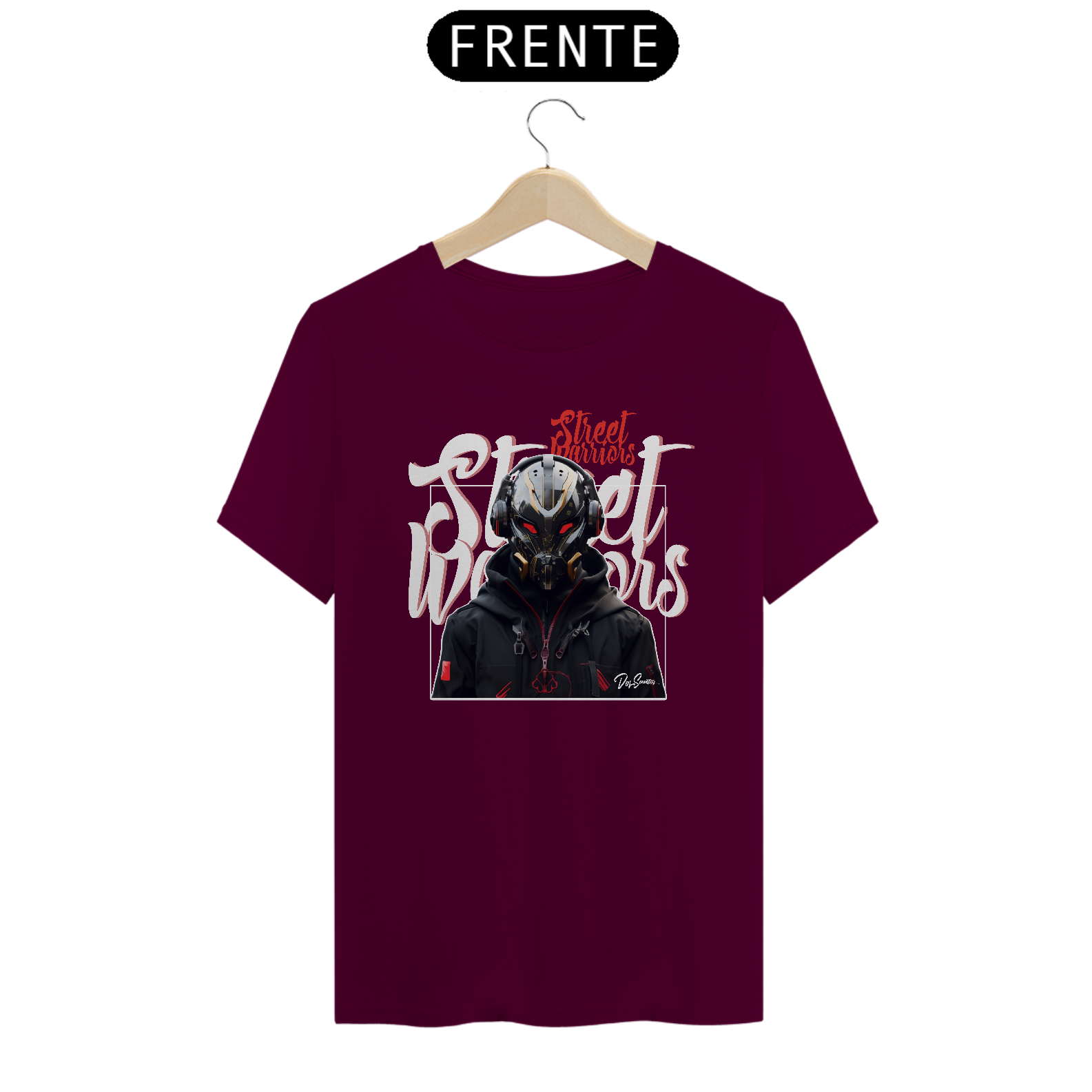 Nome do produto: STREET WARRIORS RED T-SHIRT CLASSIC