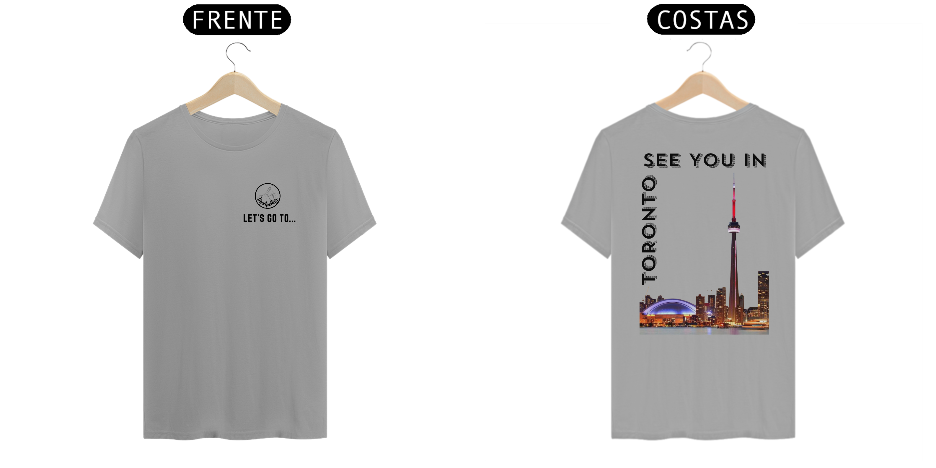 Nome do produto: Camiseta Toronto Costas