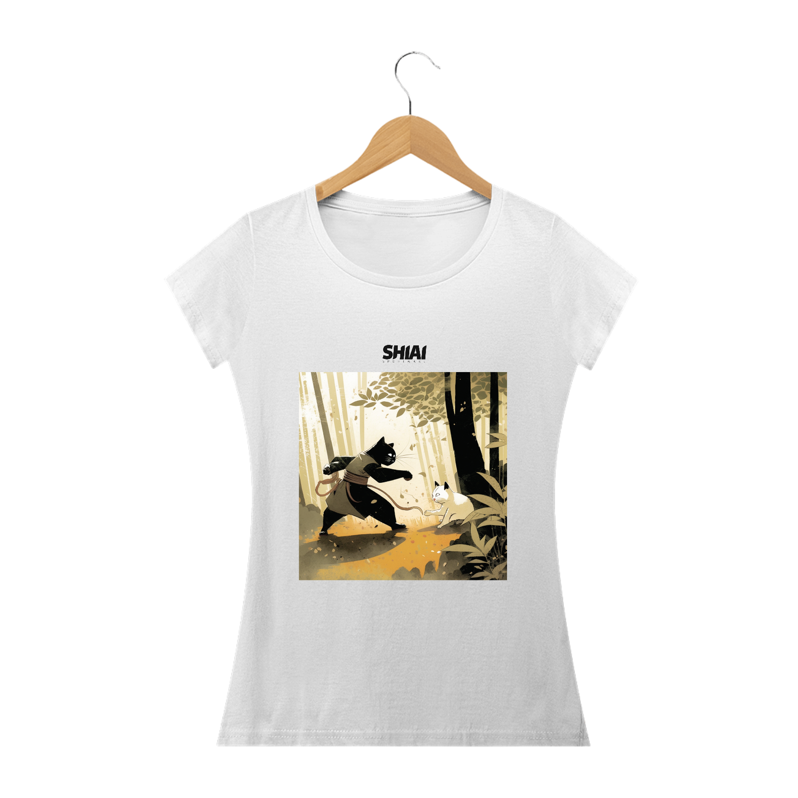 Baby Look treinamento gato