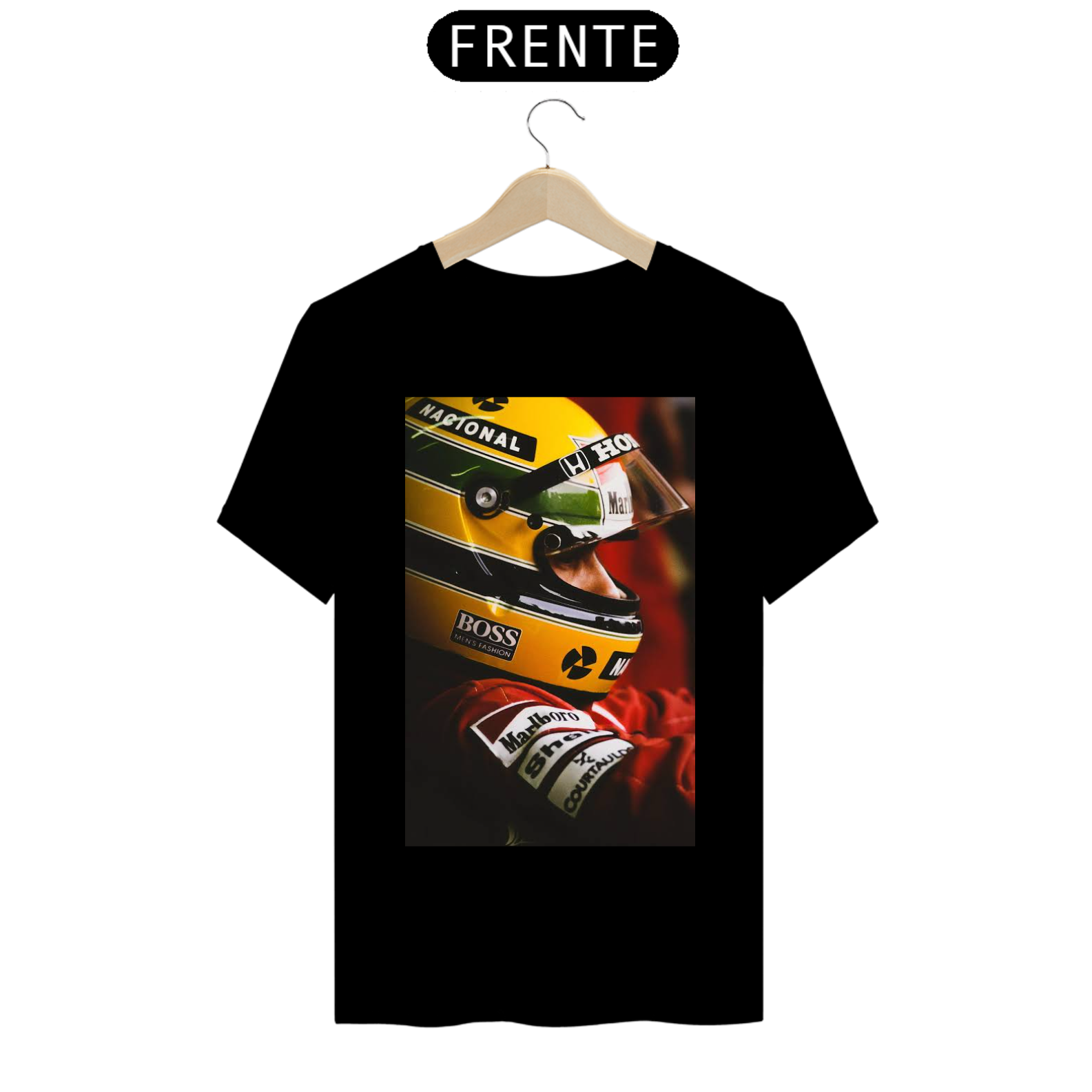 Nome do produto: Camiseta Ayrton Senna 