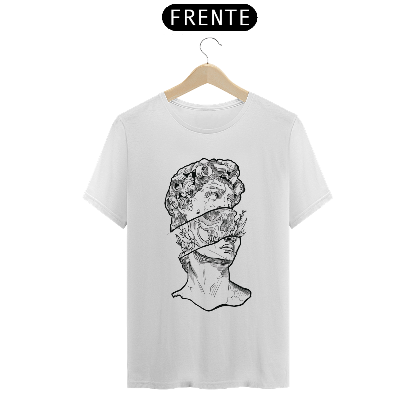 Nome do produto: T-SHIRT SKULL MONEY