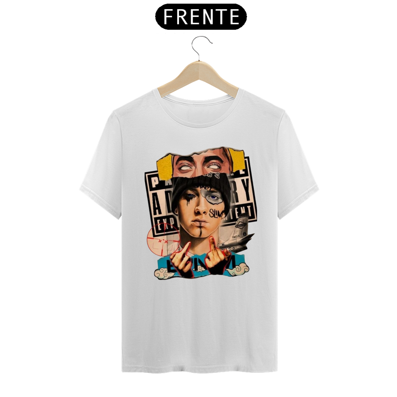 Nome do produto: T-SHIRT CLASSIC EMINEM