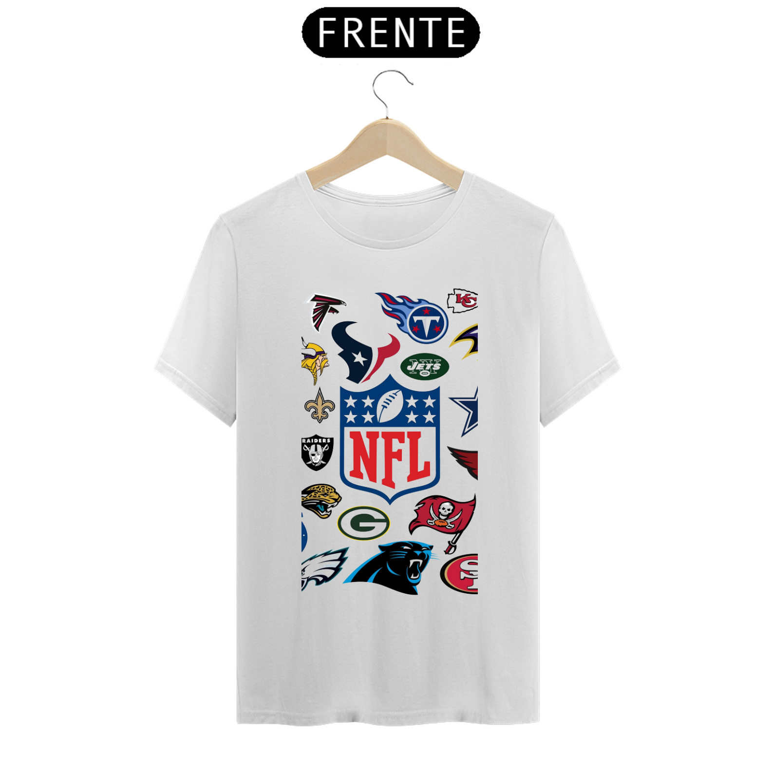 Nome do produto: T-SHIRT CLASSIC NFL TEAMS