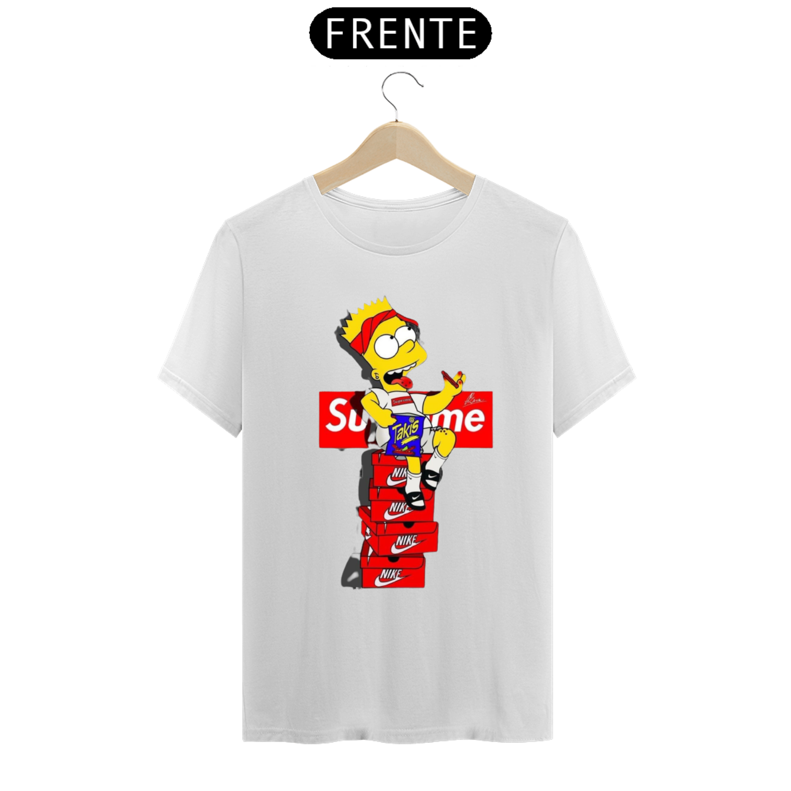 Nome do produto: T-SHIRT CLASSIC NIKE SUPREME