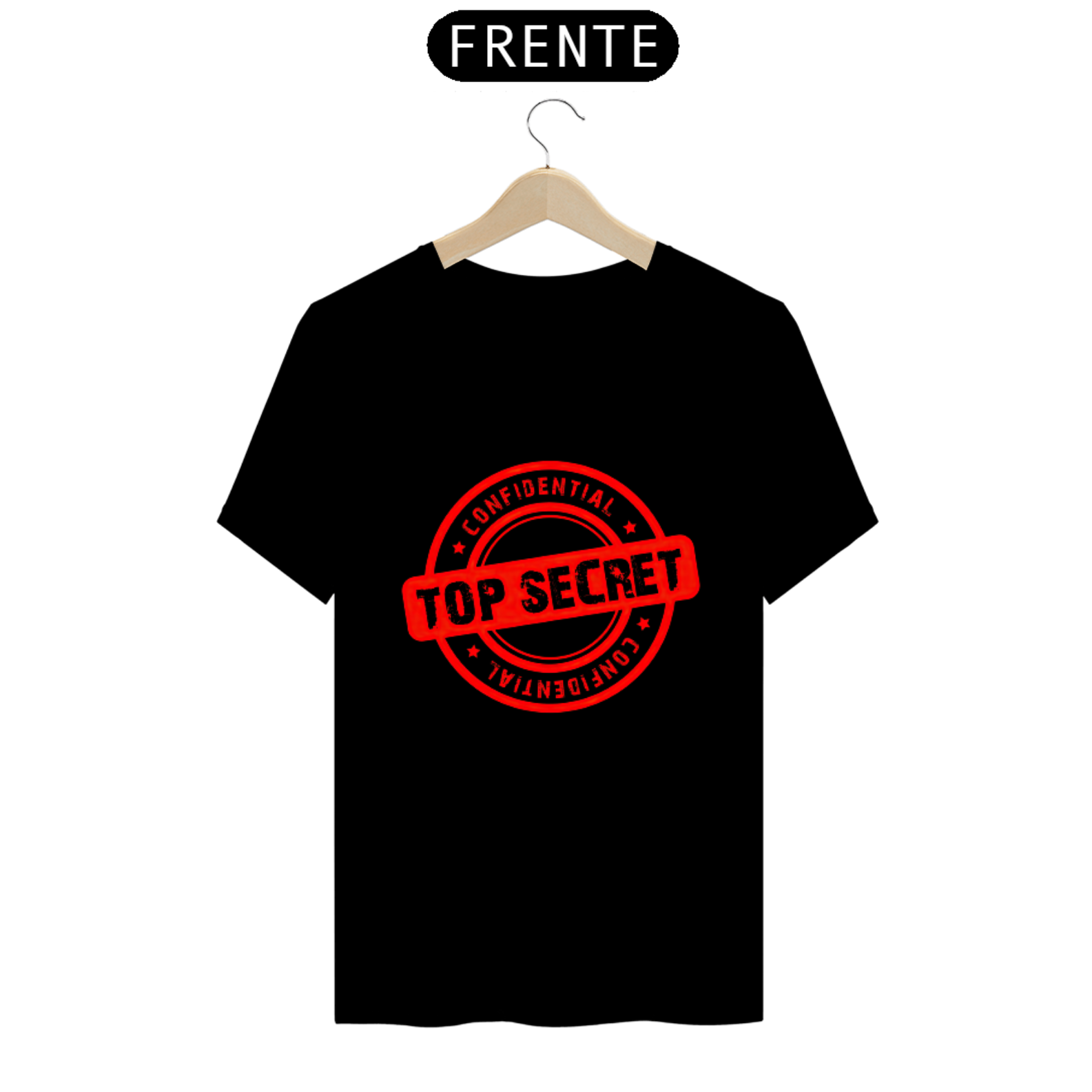 Nome do produto: T-SHIRT PREMIUM CONFIDENTIAL