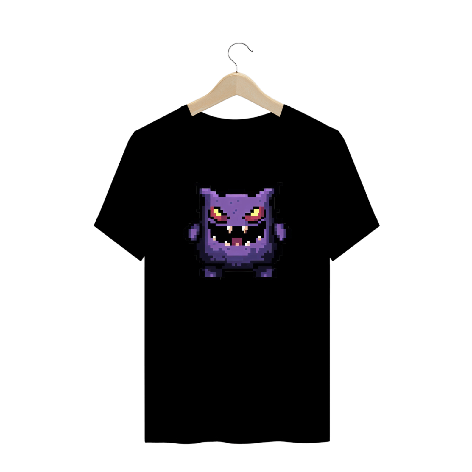 Nome do produto: Camiseta edição especial pokémon GENGAR (PLUZ SIZE)