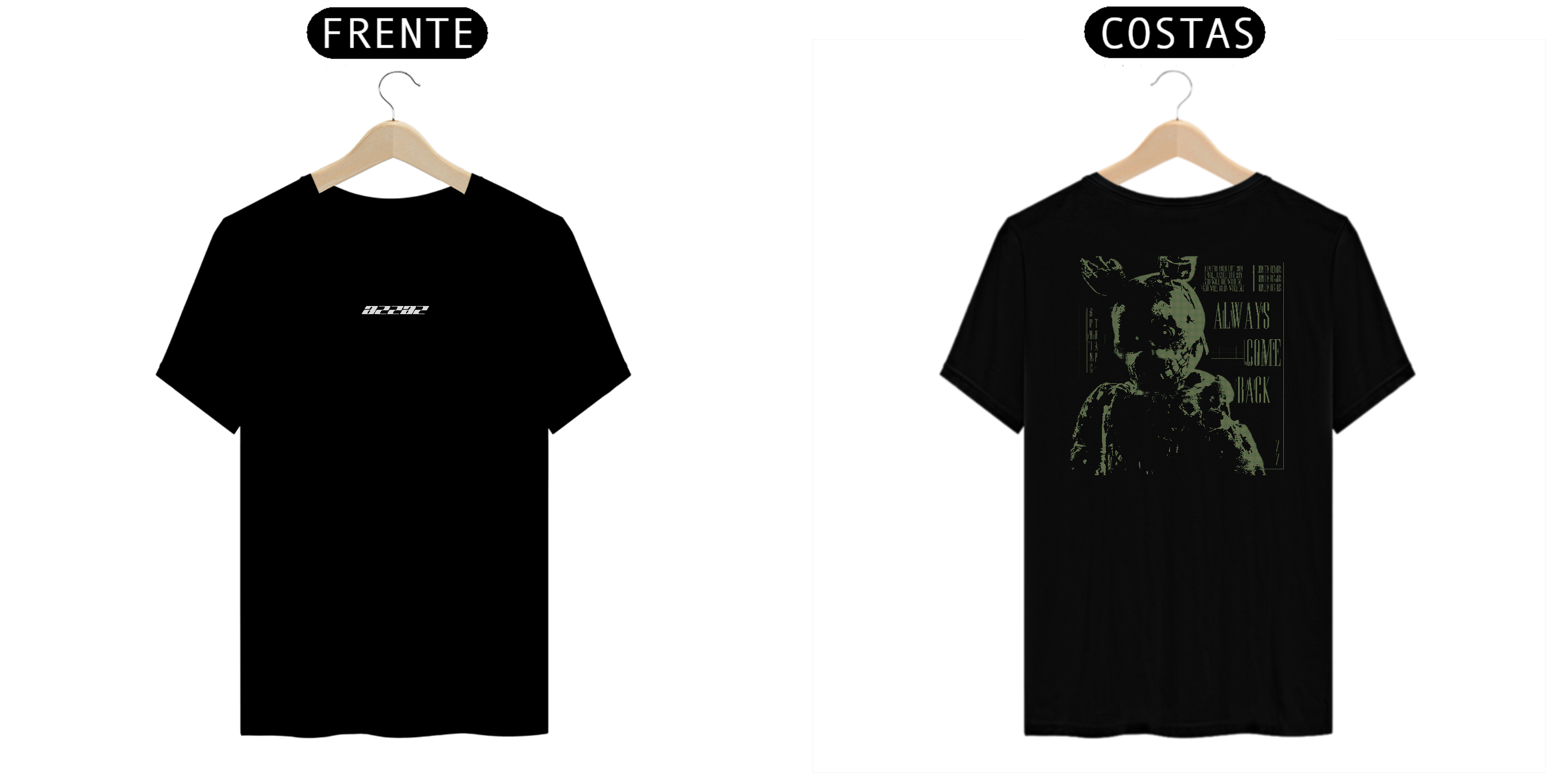 Nome do produto: Camiseta | Springtrap - \'\' I ALWAYS COME BACK\'\'